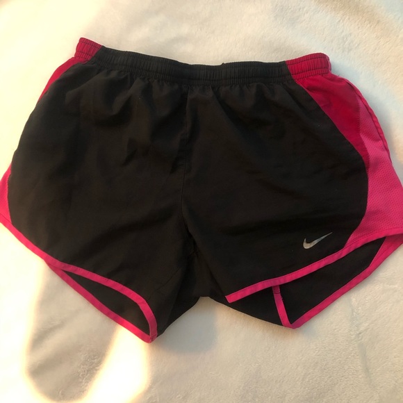Nike dry fit shorts. Nike symbol slightly worn